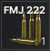 .222 Remington FMJ