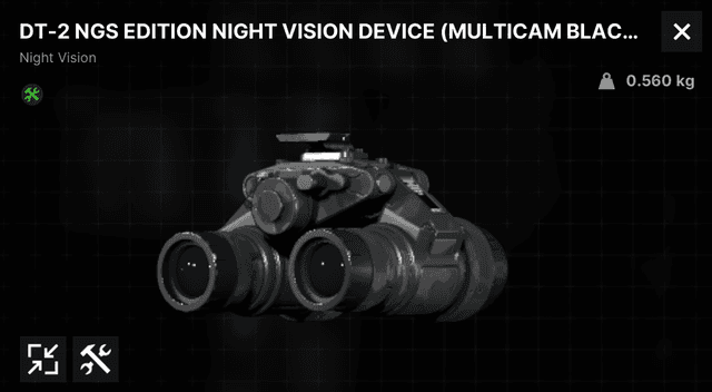 DT-2 NGS Edition night vision device (Multicam black)