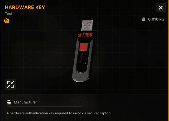 Hardware Key