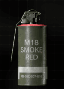 M18 Smoke Grenade (Red)
