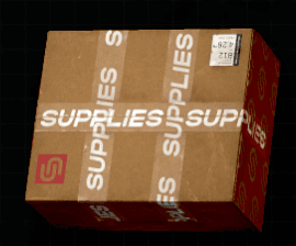 Box of Food Supplies