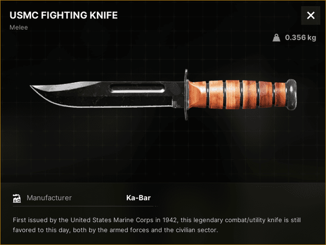 USMC Fighting Knife