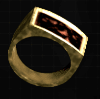 Diamond-Coral Ring