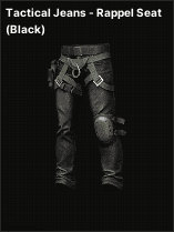 Tactical Jeans - Rappel Seat (Black)